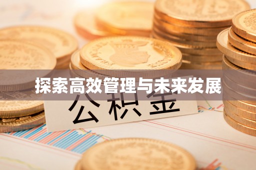 七堵探索高效管理与未来发展